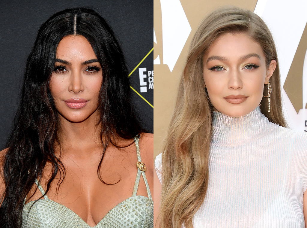 Kim Kardashian, Gigi Hadid